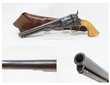 Antique METROPOLITAN ARMS Model 1862 “POLICE” .36 Perc. Revolver w/HOLSTER
Close Copy of COLT MODEL 1862 Police w/2,750 Made