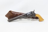 Antique METROPOLITAN ARMS Model 1862 “POLICE” .36 Perc. Revolver w/HOLSTER
Close Copy of COLT MODEL 1862 Police w/2,750 Made - 3 of 20