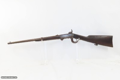 AMERICAN CIVIL WAR Antique U.S. BURNSIDE Model 1864 CAVALRY CARBINE Breech Loading Saddle Ring Carbine - Image 13 of 18