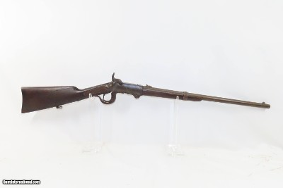 AMERICAN CIVIL WAR Antique U.S. BURNSIDE Model 1864 CAVALRY CARBINE Breech Loading Saddle Ring Carbine - Image 2 of 18