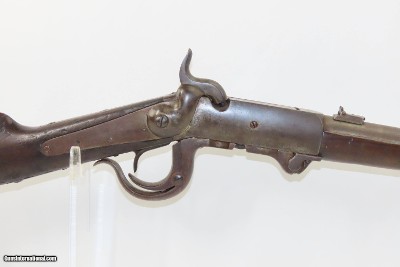 AMERICAN CIVIL WAR Antique U.S. BURNSIDE Model 1864 CAVALRY CARBINE Breech Loading Saddle Ring Carbine - Image 4 of 18