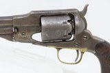 CIVIL WAR Antique REMINGTON-BEALS Army .44 PERCUSSION Revolver NOTCHED GRIP Manufactured Circa 1861 - 4 of 16