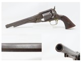 CIVIL WAR Antique REMINGTON-BEALS Army .44 PERCUSSION Revolver NOTCHED GRIP Manufactured Circa 1861 - 1 of 16