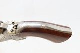 Antique CIVIL WAR Era COLT Pocket NAVY .38 RF CONVERSION Revolver HOLSTERVERY NICE Originally Made in 1861 ROUND BARREL - 12 of 25
