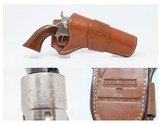 Antique CIVIL WAR Era COLT Pocket NAVY .38 RF CONVERSION Revolver HOLSTERVERY NICE Originally Made in 1861 ROUND BARREL - 1 of 25