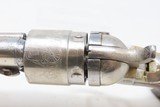 Antique CIVIL WAR Era COLT Pocket NAVY .38 RF CONVERSION Revolver HOLSTERVERY NICE Originally Made in 1861 ROUND BARREL - 13 of 25