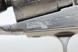 Antique CIVIL WAR Era COLT Pocket NAVY .38 RF CONVERSION Revolver HOLSTERVERY NICE Originally Made in 1861 ROUND BARREL - 11 of 25