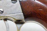 Antique CIVIL WAR Era COLT Pocket NAVY .38 RF CONVERSION Revolver HOLSTERVERY NICE Originally Made in 1861 ROUND BARREL - 10 of 25