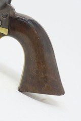 1861 CIVIL WAR Era Antique COLT M1861 Army FOUR SCREW Percussion Revolver
SCARCE 4-SCREW Revolver Used into the WILD WEST! - 3 of 19