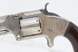 WILD WEST Antique SMITH & WESSON No. 2 “Old Army” NICKEL 5” .32 Made After the Civil War Era Circa the Late 1860s - 4 of 17