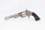 WILD WEST Antique SMITH & WESSON No. 2 “Old Army” NICKEL 5” .32 Made After the Civil War Era Circa the Late 1860s - 2 of 17