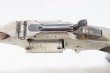 WILD WEST Antique SMITH & WESSON No. 2 “Old Army” NICKEL 5” .32 Made After the Civil War Era Circa the Late 1860s - 7 of 17