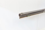 SILVER INLAID Antique Half Stock BACK ACTION .42 Perc. AMERICAN Long RifleMid-1800s HOMESTEAD/HUNTING Rifle - 17 of 17