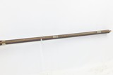 SILVER INLAID Antique Half Stock BACK ACTION .42 Perc. AMERICAN Long RifleMid-1800s HOMESTEAD/HUNTING Rifle - 8 of 17
