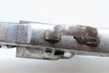 RARE Antique LONDON PISTOL COMPANY .31 MANHATTAN Pocket Revolver
ENGRAVED w/STAGECOACH ROBBERY Cylinder Scene - 13 of 21