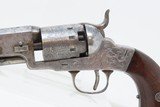 RARE Antique LONDON PISTOL COMPANY .31 MANHATTAN Pocket Revolver
ENGRAVED w/STAGECOACH ROBBERY Cylinder Scene - 4 of 21