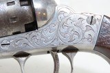 RARE Antique LONDON PISTOL COMPANY .31 MANHATTAN Pocket Revolver
ENGRAVED w/STAGECOACH ROBBERY Cylinder Scene - 6 of 21
