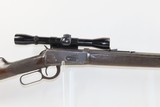 1930 WINCHESTER Model 94 .30-30 WCF Lever Action C&R Rifle Pre-WW2 Browning With Fixed 4x Bushnell Banner Sidemounted - 17 of 20