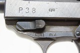 WORLD WAR II German SPREEWERKE “cyq” Code P.38 Pistol 9x19 Luger C&R
WW2 German “Wehrmacht” 9mm Sidearm! - 7 of 20