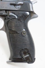 WORLD WAR II German SPREEWERKE “cyq” Code P.38 Pistol 9x19 Luger C&R
WW2 German “Wehrmacht” 9mm Sidearm! - 3 of 20