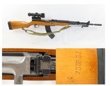 YUGOSLAVIAN M59/66 “PAPOVKA” 7.62mm SKS Semi-Auto Rifle C&R FOLDING BAYONET Semi-Automatic Rifle w/SLING & TARGET SPORTS SCOPE - 1 of 19