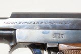“GI” WORLD WAR II German MAUSER Model 1934 Pistol C&R in .32 ACP (7.65mm) German Side Arm with EXTRA MAGAZINE - 6 of 20