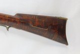 Antique H. GIBBS Full-Stock Percussion FRONTIER Smooth Rifle FOWLING PIECEKentucky Style PIONEER/HOMESTEAD Smooth Rifle - 14 of 18