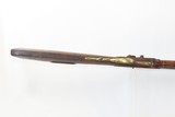 Antique H. GIBBS Full-Stock Percussion FRONTIER Smooth Rifle FOWLING PIECEKentucky Style PIONEER/HOMESTEAD Smooth Rifle - 7 of 18