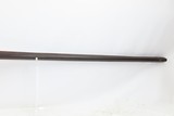 Antique H. GIBBS Full-Stock Percussion FRONTIER Smooth Rifle FOWLING PIECEKentucky Style PIONEER/HOMESTEAD Smooth Rifle - 12 of 18