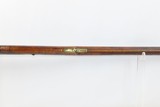 Antique H. GIBBS Full-Stock Percussion FRONTIER Smooth Rifle FOWLING PIECEKentucky Style PIONEER/HOMESTEAD Smooth Rifle - 8 of 18