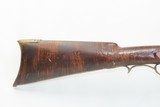 Antique H. GIBBS Full-Stock Percussion FRONTIER Smooth Rifle FOWLING PIECEKentucky Style PIONEER/HOMESTEAD Smooth Rifle - 3 of 18