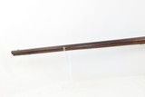 Antique H. GIBBS Full-Stock Percussion FRONTIER Smooth Rifle FOWLING PIECEKentucky Style PIONEER/HOMESTEAD Smooth Rifle - 16 of 18