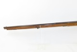 GERMANIC Antique JAEGER RIFLE .62 Caliber Hesse Bavaria Musket Carved Wooden Trigger Guard & Stock - 16 of 18