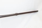 GERMANIC Antique JAEGER RIFLE .62 Caliber Hesse Bavaria Musket Carved Wooden Trigger Guard & Stock - 12 of 18