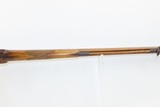 GERMANIC Antique JAEGER RIFLE .62 Caliber Hesse Bavaria Musket Carved Wooden Trigger Guard & Stock - 8 of 18