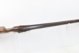 GERMANIC Antique JAEGER RIFLE .62 Caliber Hesse Bavaria Musket Carved Wooden Trigger Guard & Stock - 11 of 18