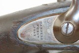 MEXICAN-AMERICAN WAR Era Antique HARPERS FERRY U.S. M1842 Percussion MUSKET 1845/49 Dated and Used into the AMERICAN CIVIL WAR - 6 of 22