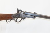 CIVIL WAR Antique U.S. MASS. ARMS 2nd Model MAYNARD 1863 Cavalry SR Carbine U.S. INSPECTED .50 Caliber Percussion CARBINE - 17 of 20