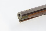 LEMAN Antique FULL-STOCK Percussion PENNSYLVANIA Sight Shader INDIAN TRADE Possible INDIAN TRADE Rifle made in LANCASTER, PA - 19 of 20