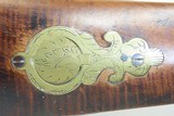 LEMAN Antique FULL-STOCK Percussion PENNSYLVANIA Sight Shader INDIAN TRADE Possible INDIAN TRADE Rifle made in LANCASTER, PA - 8 of 20