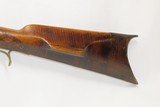 LEMAN Antique FULL-STOCK Percussion PENNSYLVANIA Sight Shader INDIAN TRADE Possible INDIAN TRADE Rifle made in LANCASTER, PA - 16 of 20