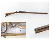 LEMAN Antique FULL-STOCK Percussion PENNSYLVANIA Sight Shader INDIAN TRADE Possible INDIAN TRADE Rifle made in LANCASTER, PA - 1 of 20