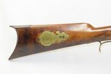LEMAN Antique FULL-STOCK Percussion PENNSYLVANIA Sight Shader INDIAN TRADE Possible INDIAN TRADE Rifle made in LANCASTER, PA - 3 of 20