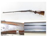 JOHANN PETERLONGO INNSBRUCK, AUSTRIAN Rifle & Shotgun C&R 9.3x72R 16 Gauge “CAPE GUN” with HOUND & GAMEBIRD ENGRAVING - 1 of 22