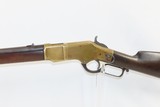 c1881 YELLOWBOY Antique WINCHESTER M1866 Saddle Ring Carbine .44 HENRY ICONIC First WINCHESTER with Cody Museum Letter! - 4 of 18