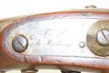 .85 Caliber RAMPART RIFLE Antique FRENCH MAUBEUGE ARSENAL Percussion c1851 Used on Fort Walls for Anti-Personnel - 6 of 21