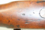 .85 Caliber RAMPART RIFLE Antique FRENCH MAUBEUGE ARSENAL Percussion c1851 Used on Fort Walls for Anti-Personnel - 13 of 21