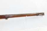 .85 Caliber RAMPART RIFLE Antique FRENCH MAUBEUGE ARSENAL Percussion c1851 Used on Fort Walls for Anti-Personnel - 5 of 21