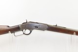 SAGINAW MICHIGAN V KINDLER Antique WINCHESTER 1873 Lever Action .44-40 WCFHandy Companion to the “COLT 44” Made in 1888 - 18 of 25