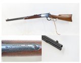 1926 WINCHESTER Model 92 Lever Action .32-20 WCF SADDLE RING CARBINE C&R With Stock Shortened to 11” LOP
